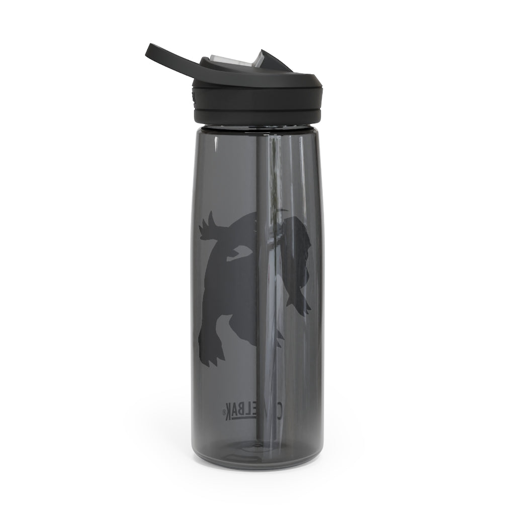 Blastdile CamelBak Eddy® Water Bottle in 20oz and 25oz sizes, showcasing its durable Tritan™ material and spill-proof design.